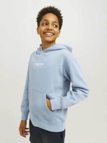 Sweat 'JORVESTERBRO' Jack & Jones Junior en bleu