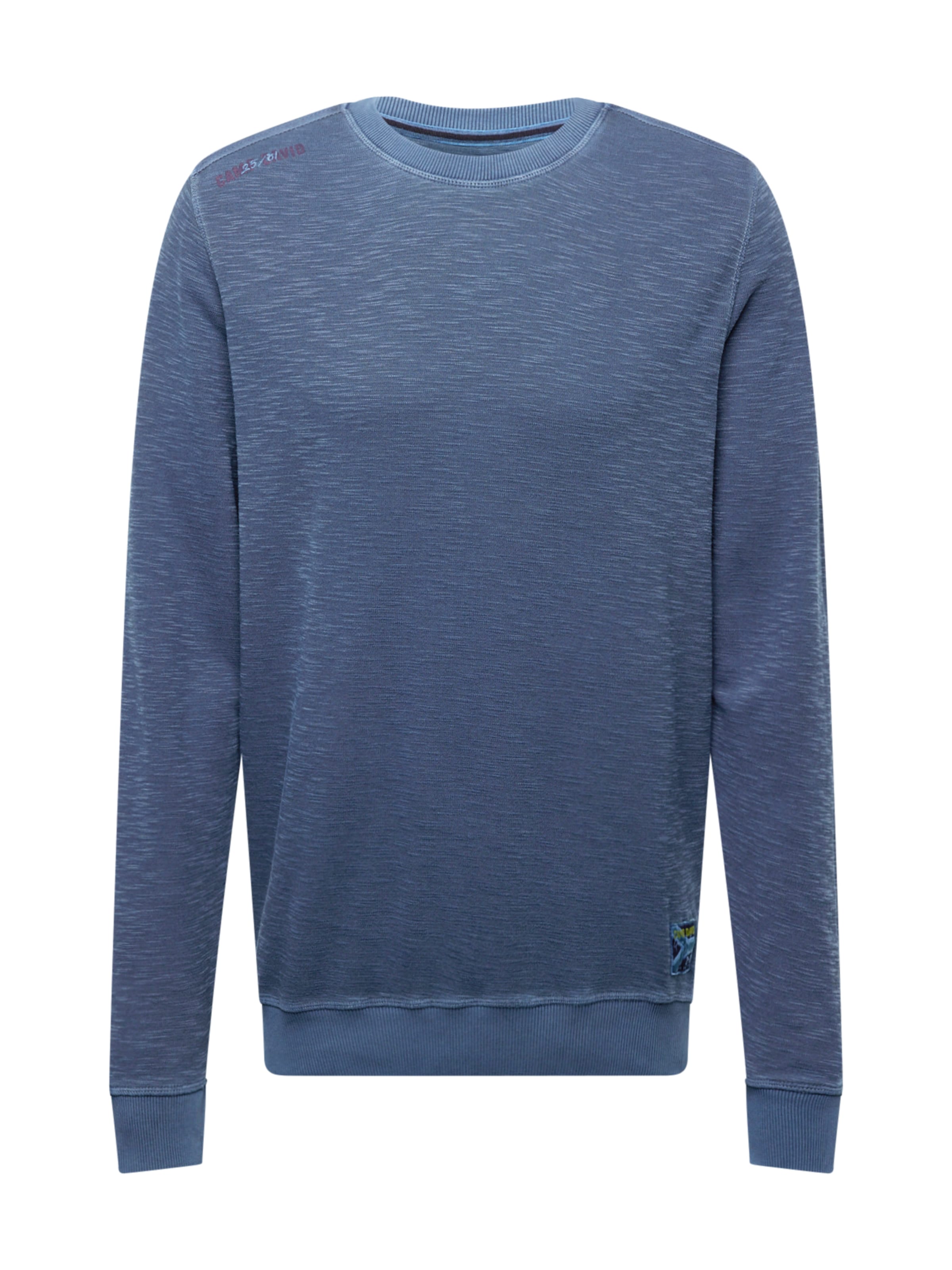 CAMP DAVID Sweatshirt in Blauw: voorkant