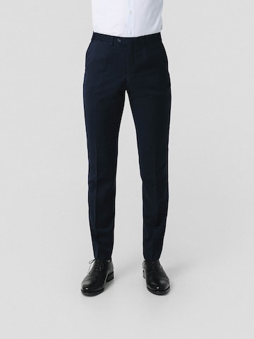 Scalpers Pleated Pants in Blue: front