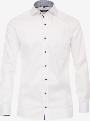 CASAMODA Business Shirt in White: front