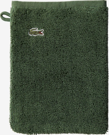 LACOSTE Washandjes in Groen: voorkant