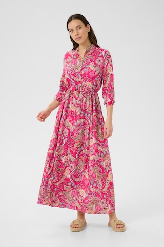 Cream Dress 'CRAlora' in Pink