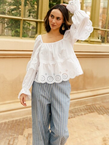 Crās Shirt ' Nellacras ' in Wit