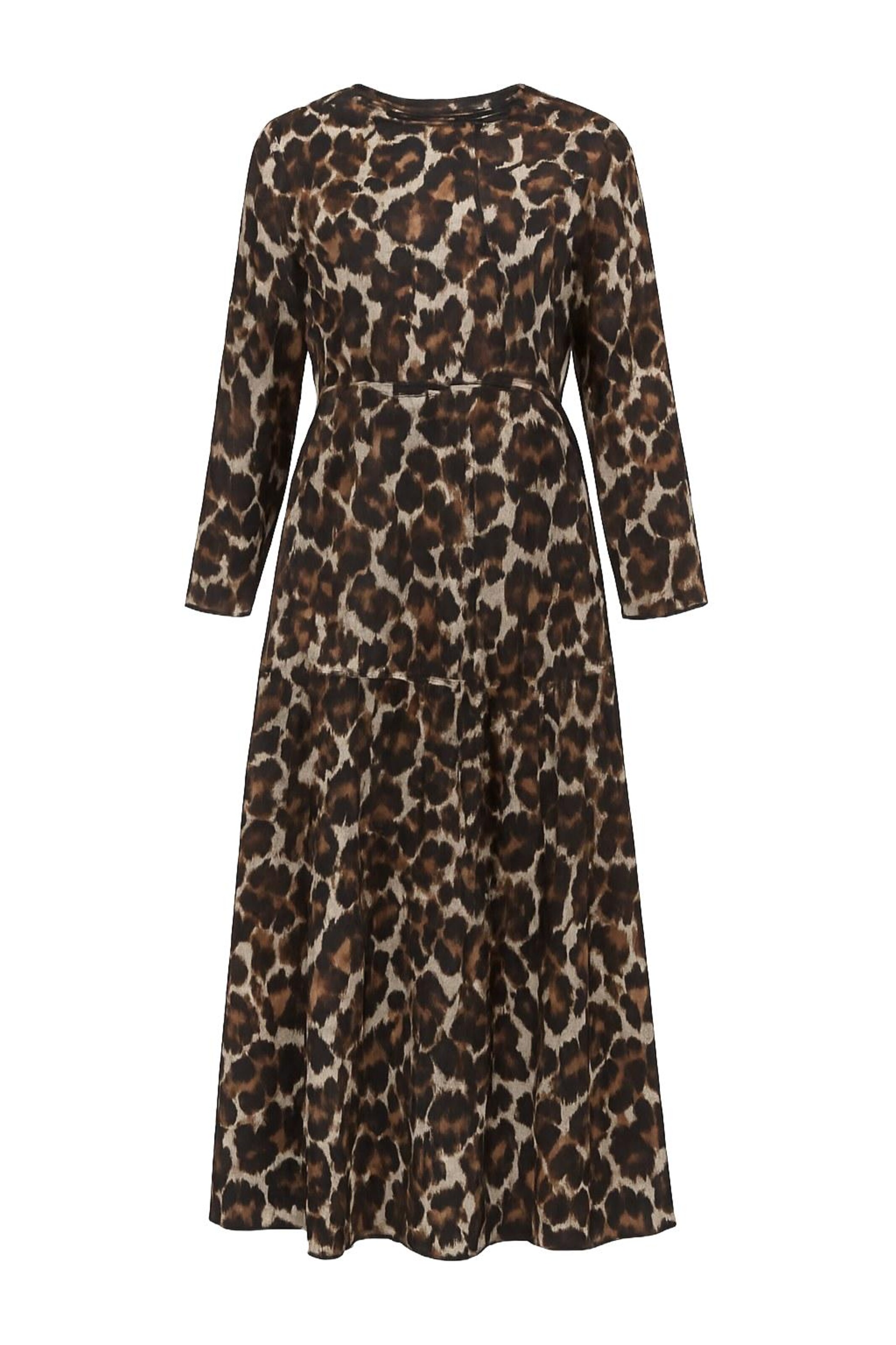 MODAMIHRAM Dress in Brown: front