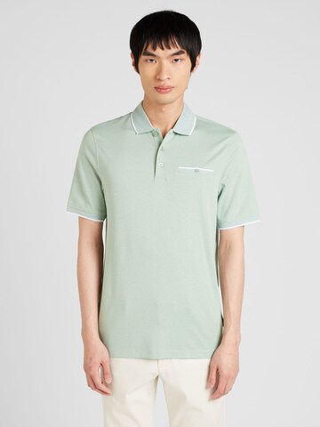 T-Shirt bugatti en vert : devant