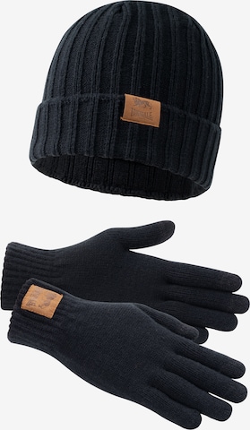 juoda LONSDALE Megzta kepurė: priekis