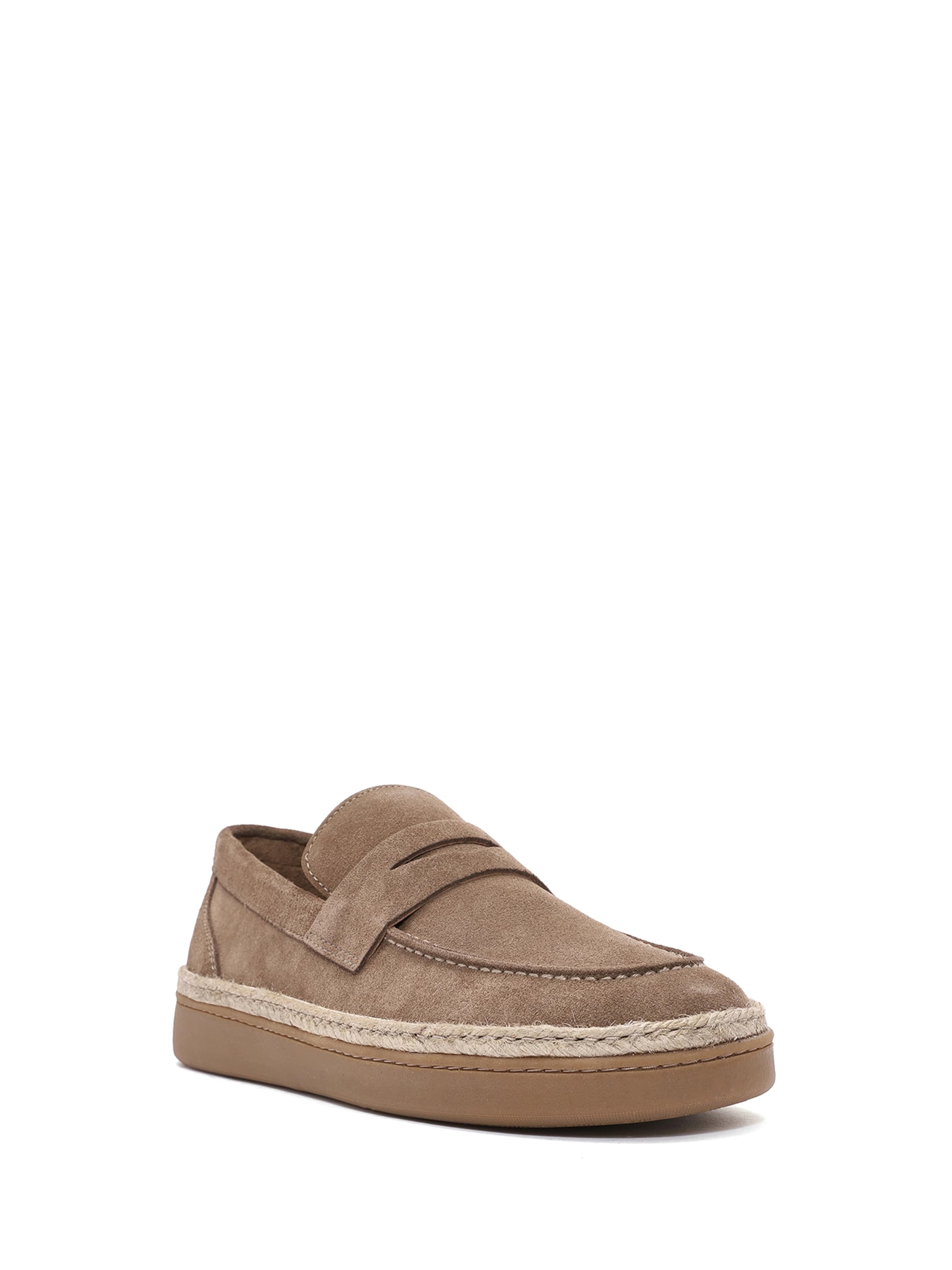 Derimod Moccasin in Brown: front