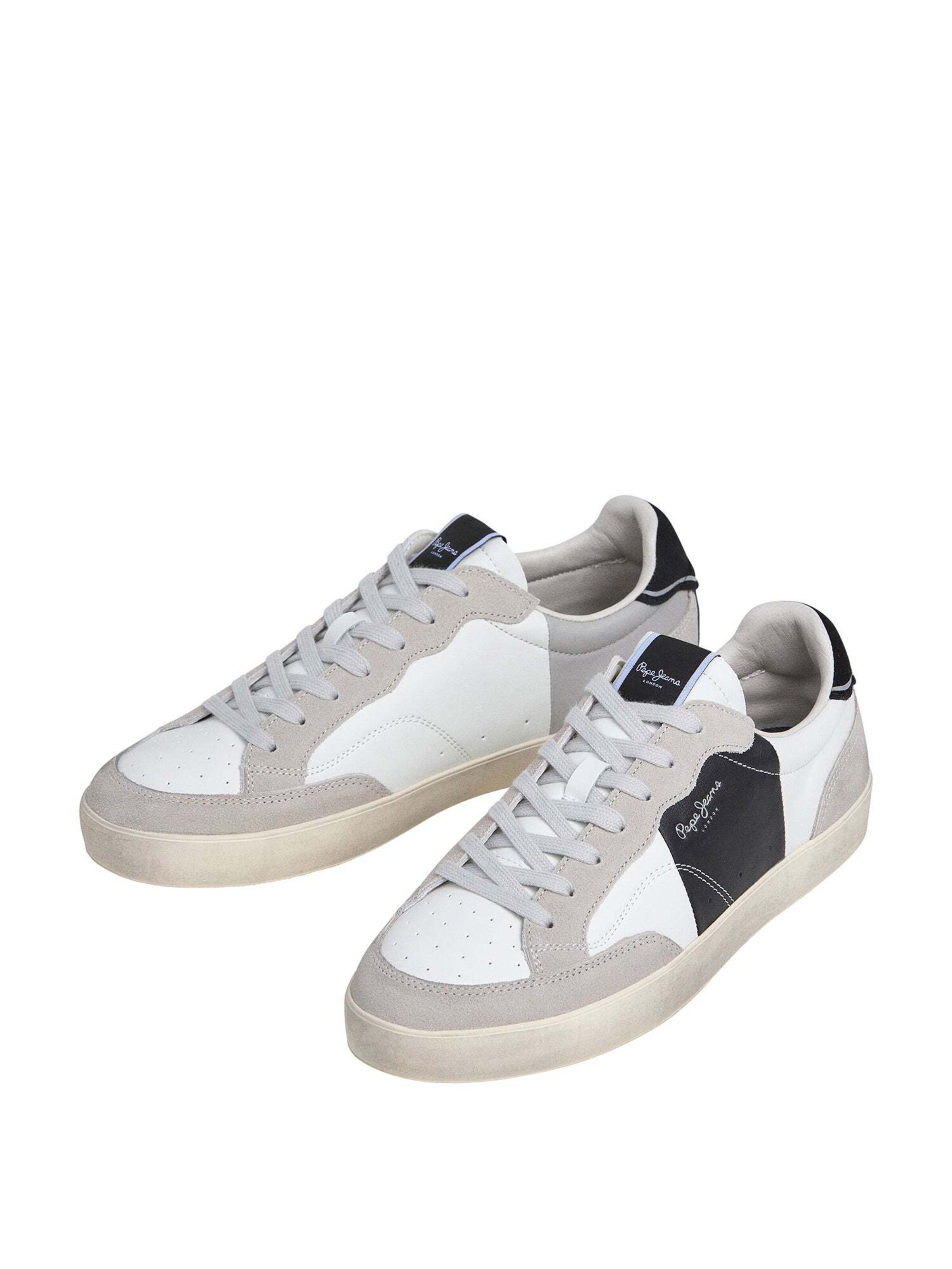 Sneaker bassa 'Lane Iron' di Pepe Jeans in bianco