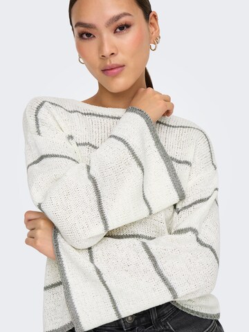 Pullover 'ONLGeena' di ONLY in bianco
