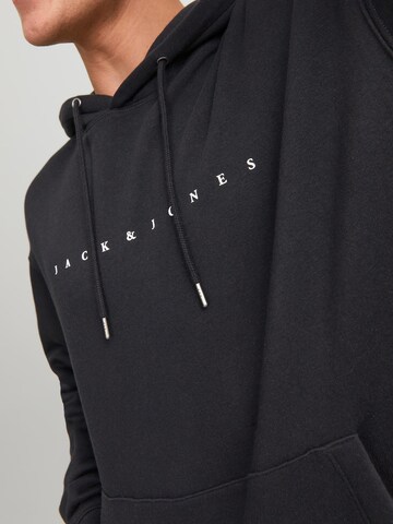 JACK & JONES Sweatshirt 'Star' in Zwart