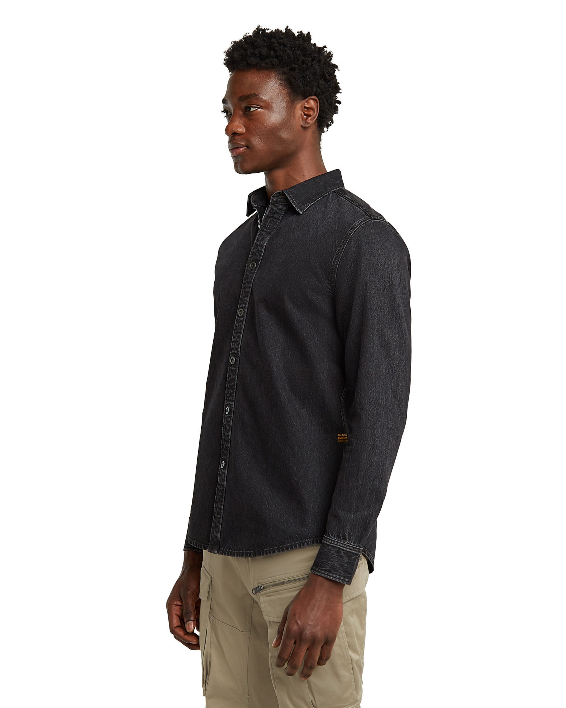 G-STAR Regular fit Overhemd in Zwart