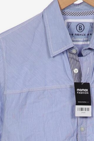 Bogner Fire + Ice Button Up Shirt in L in Blue