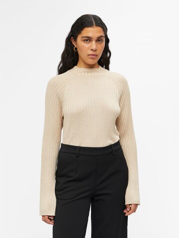 OBJECT Sweater 'LUNA' in Beige: front