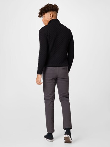Kronstadt Slim fit Chino trousers 'Danie' in Grey