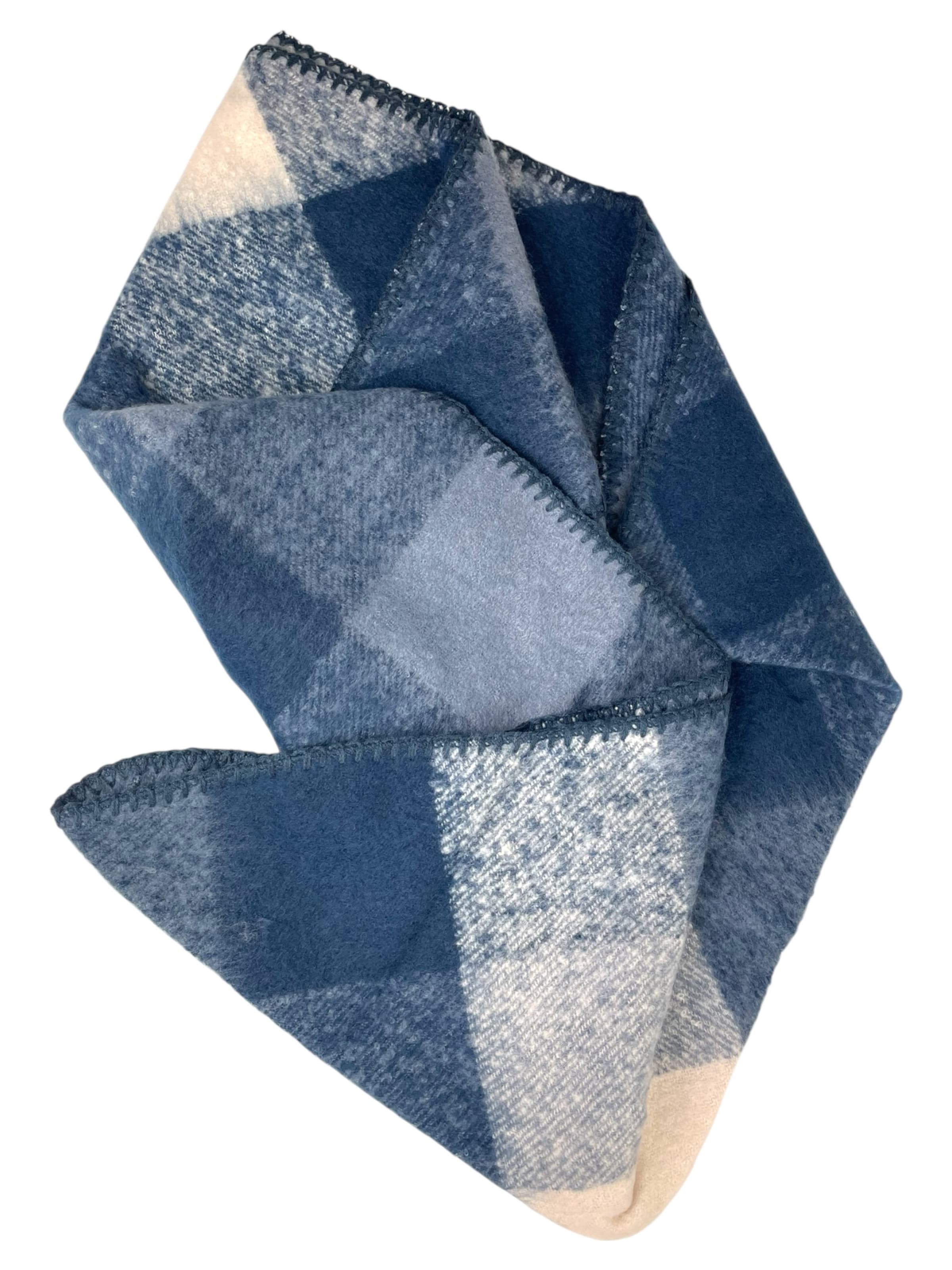 Kumixi Sjaal 'Karo' in Blauw