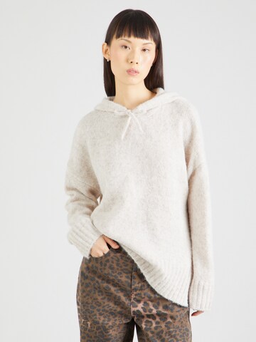 TOPSHOP - Sudadera en beige: frente
