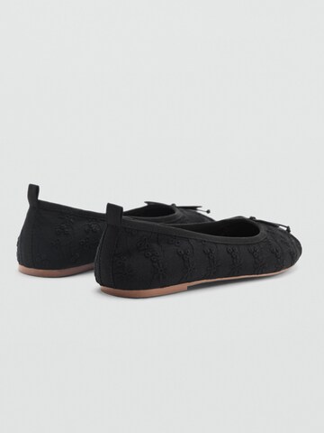 MANGO KIDS Ballerinasko 'ELSA' i sort