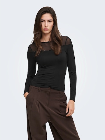 Tricou 'ONLKILA' de la ONLY pe negru: față