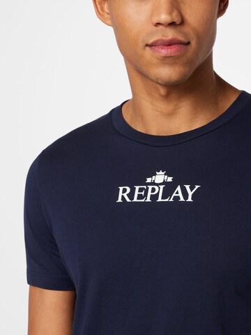 REPLAY T-Shirt in Blau