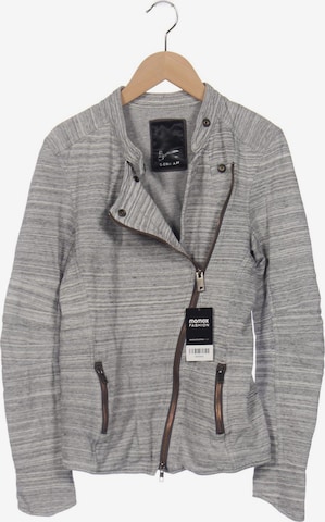 DENHAM Sweatshirt & Zip-Up Hoodie in S in Grey: front