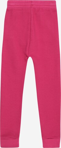 SALT AND PEPPER Tapered Trousers 'Stars' in Pink