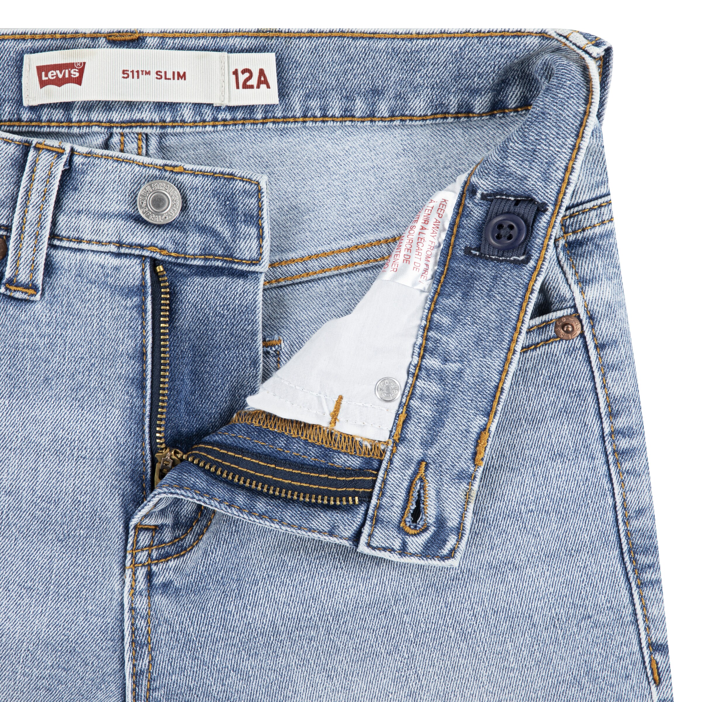 Levi's Kids Slim fit Jeans in Blue
