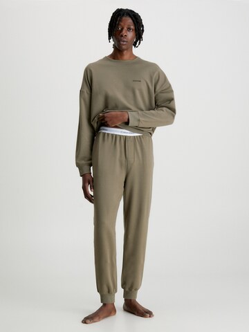 Tapered Pantaloni di Calvin Klein in verde