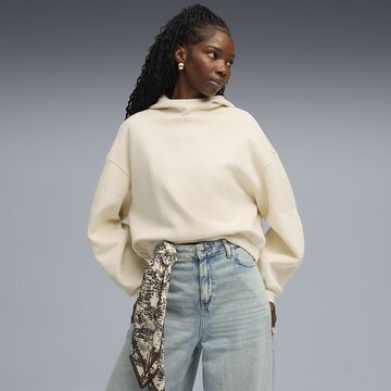 PUMA Sweatshirt 'Essential' in Beige: front