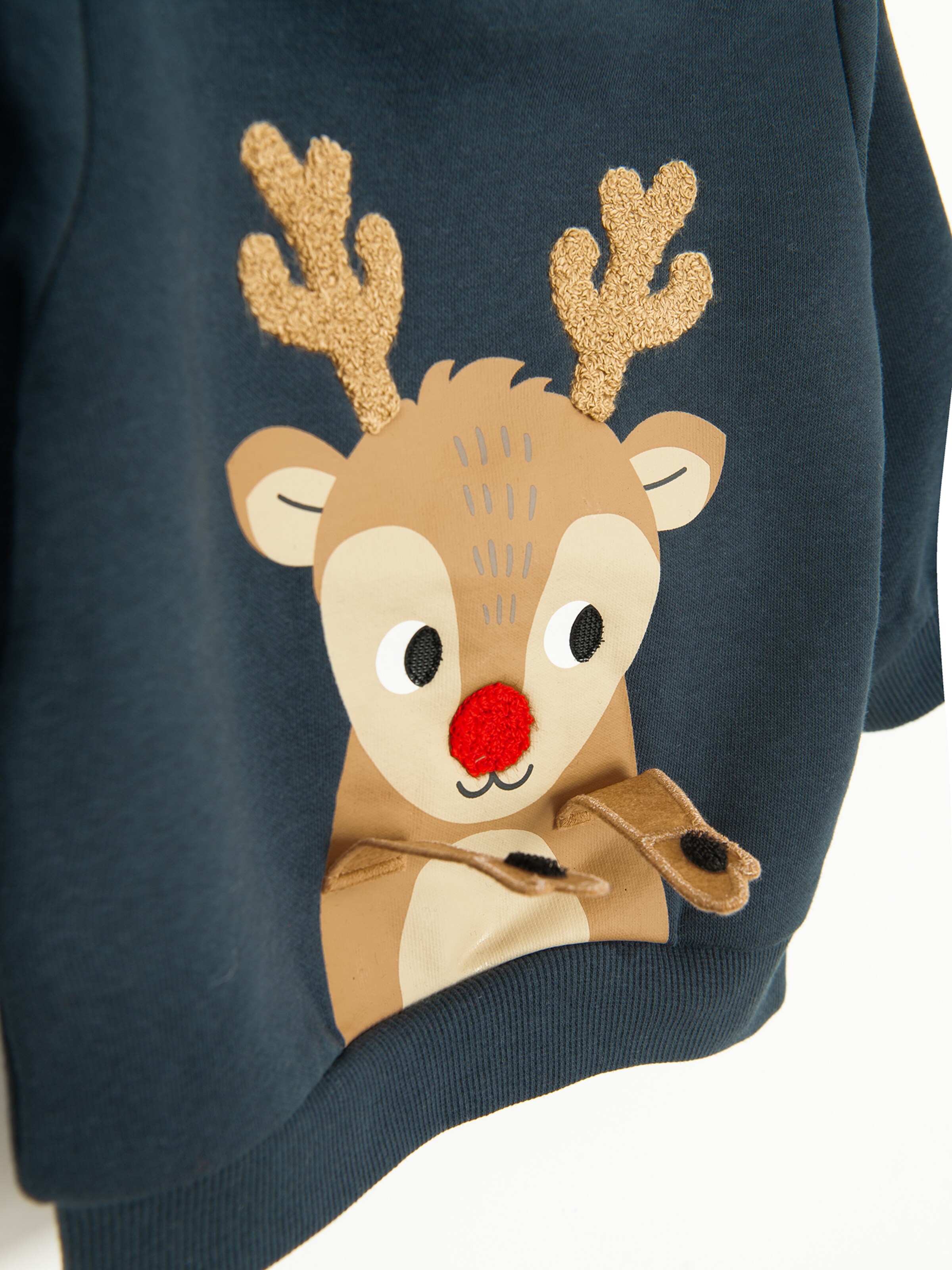 Cool Club - Sudadera con cremallera en azul