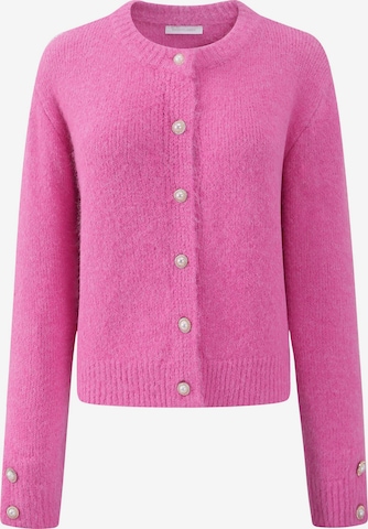 SASSYCLASSY Oversized Cardigan in Pink: front