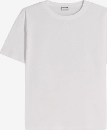 Bershka Paita 'REGULAR' värissä valkoinen: etupuoli