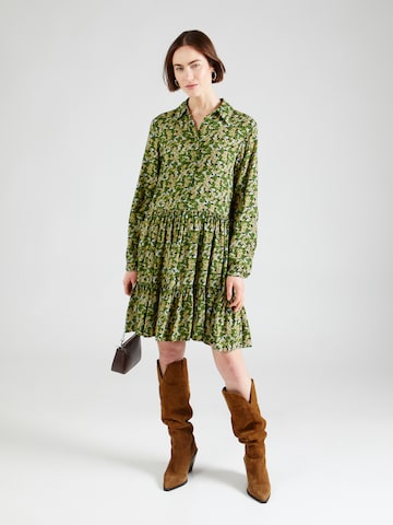 UNITED COLORS OF BENETTON Shirt dress in Green