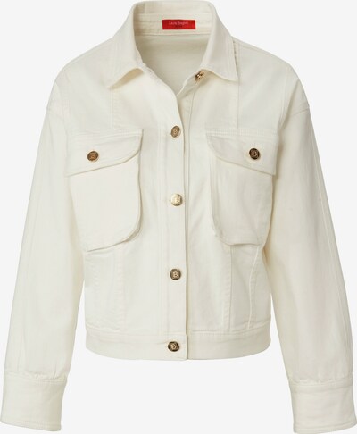 Laura Biagiotti Roma Jeansjacke in weiß / offwhite, Produktansicht