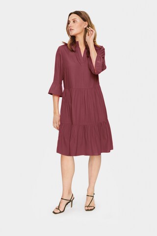 Robe 'Eda' SAINT TROPEZ en rouge