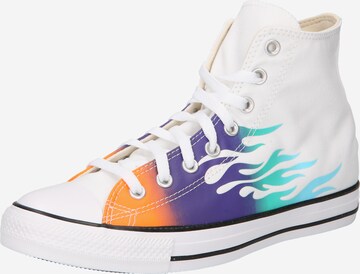 balta CONVERSE Sportbačiai su auliuku 'Chuck Taylor All Star': priekis