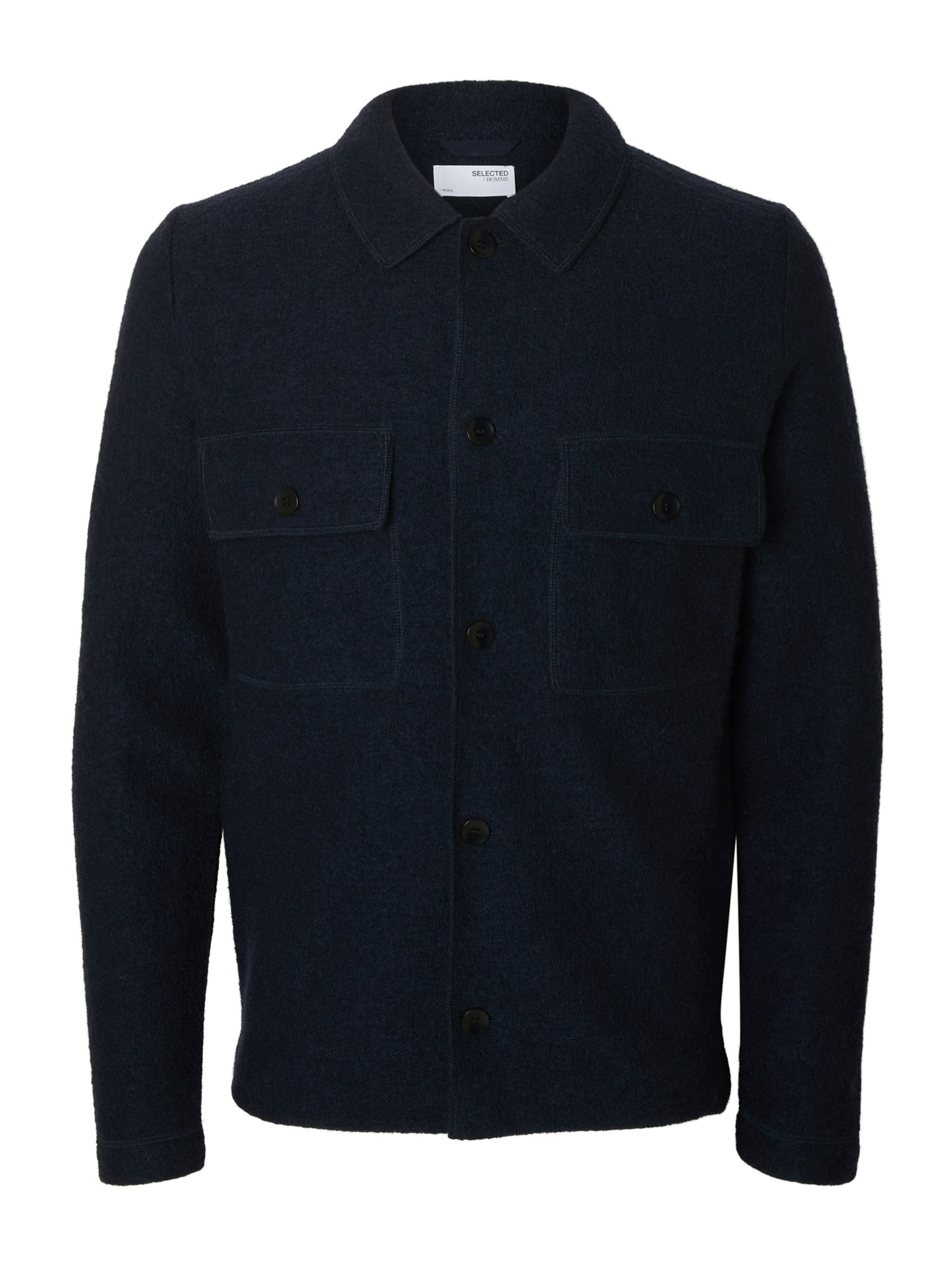 SELECTED - Chaqueta de entretiempo 'SLHNealy' en azul: frente