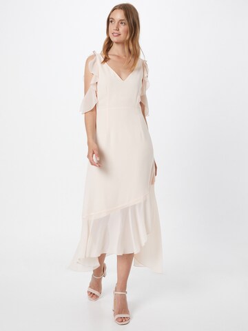 Little Mistress Cocktail dress in Beige