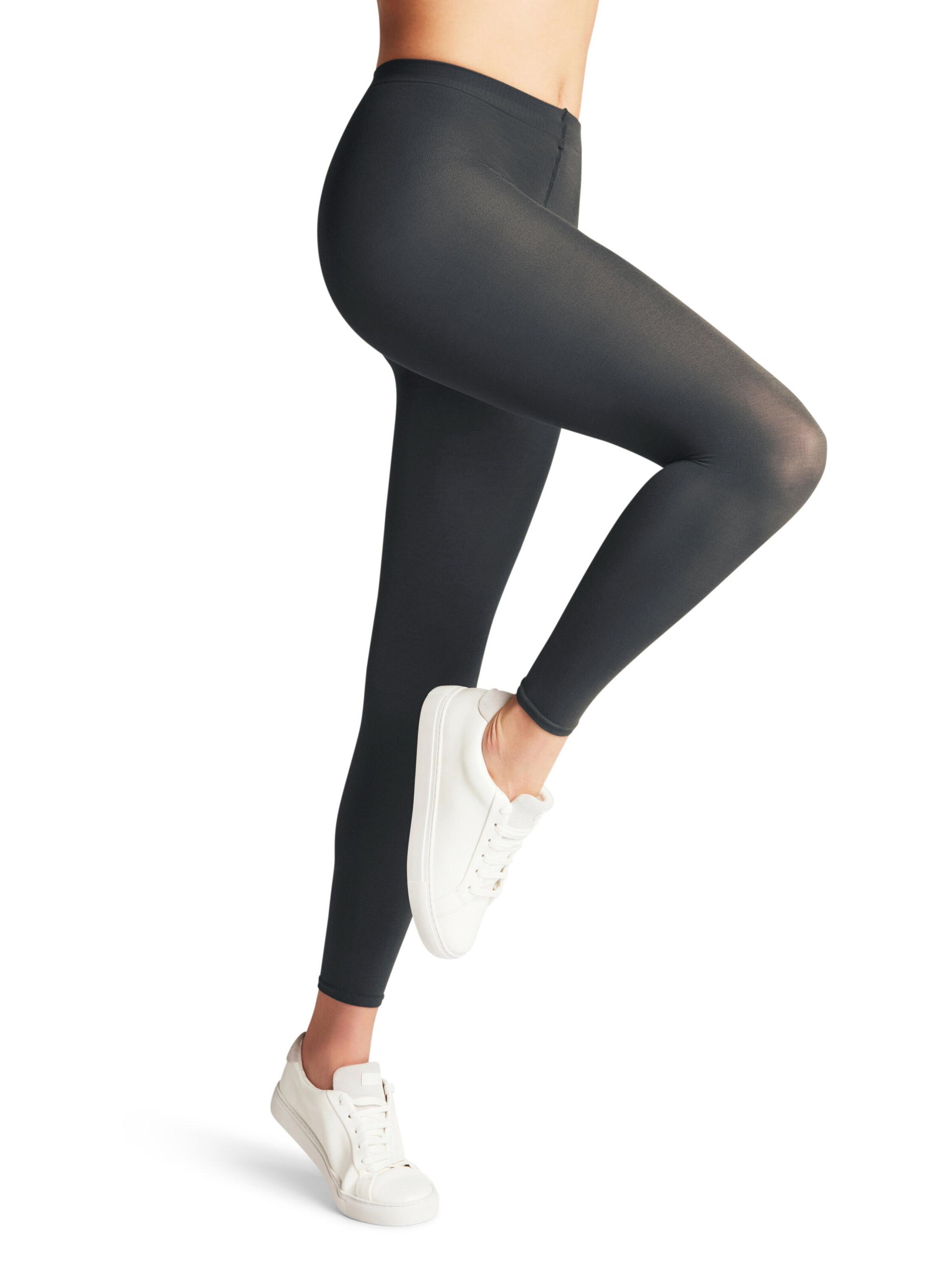 FALKE Skinny Leggings 'Cotton Touch' in Grey