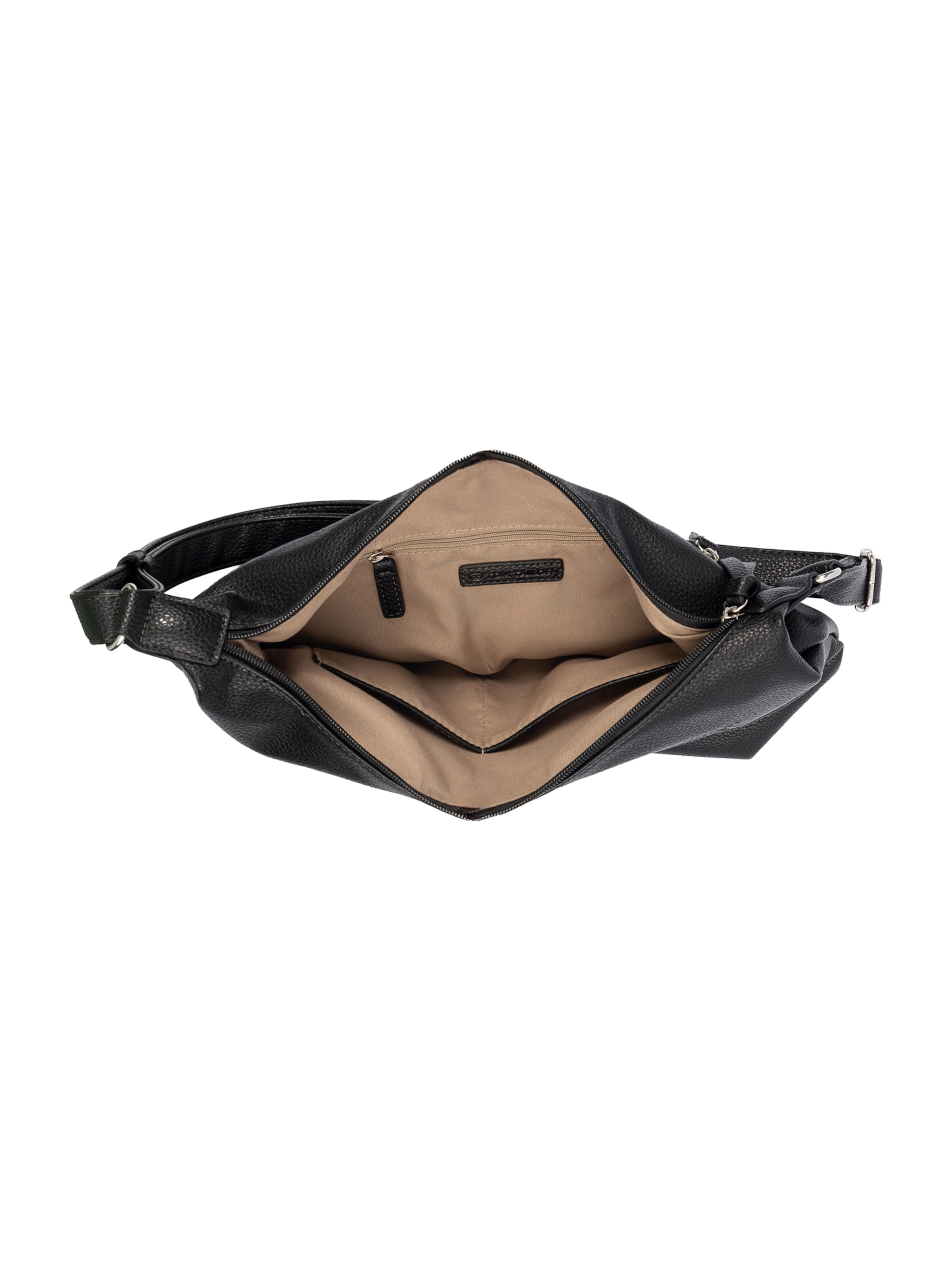 TOM TAILOR - Bolso de hombro 'Wina' en negro