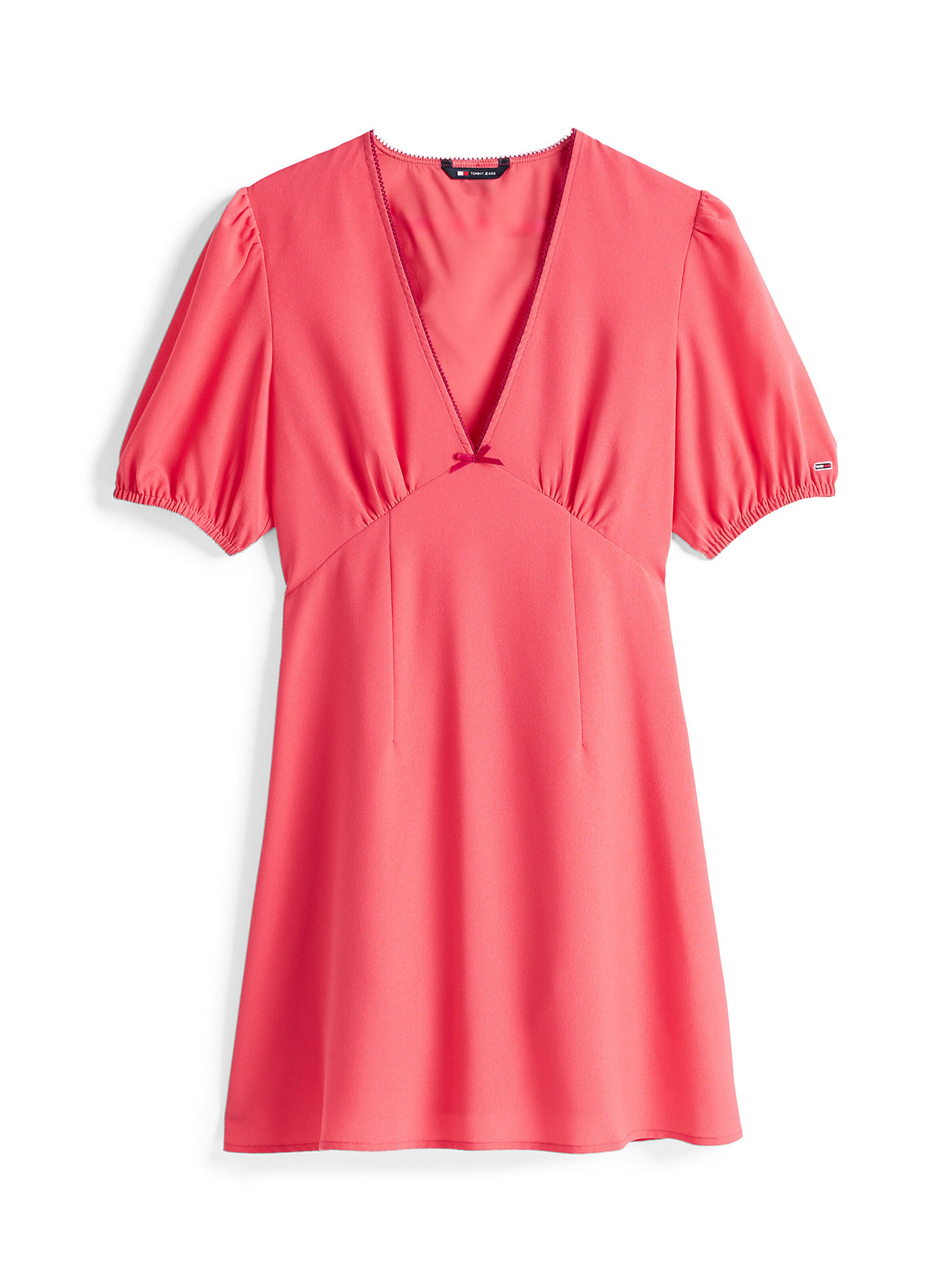 Robe Tommy Jeans en rose : devant