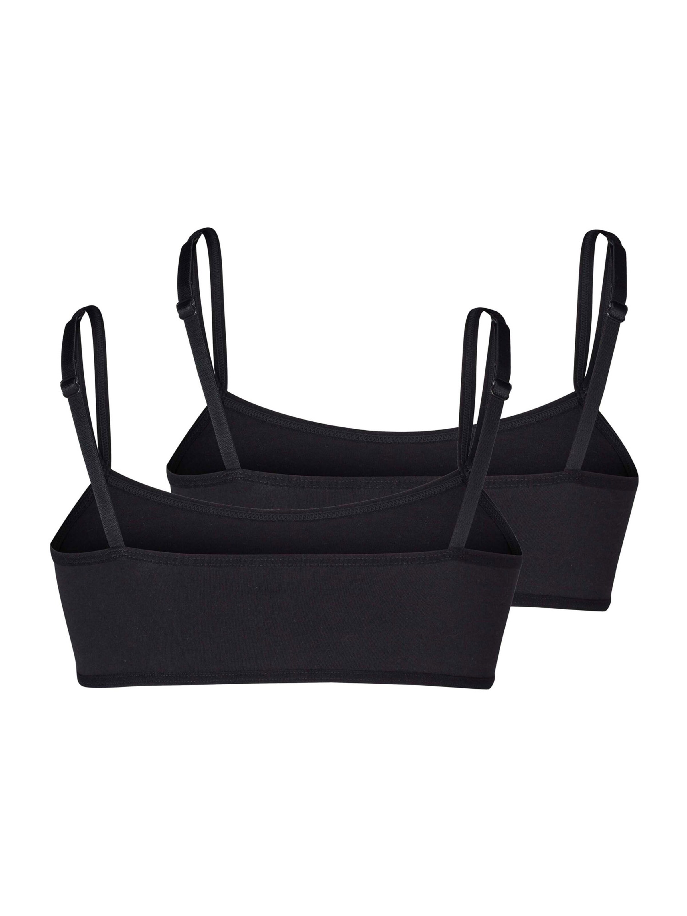 Skiny Bustier BH i sort