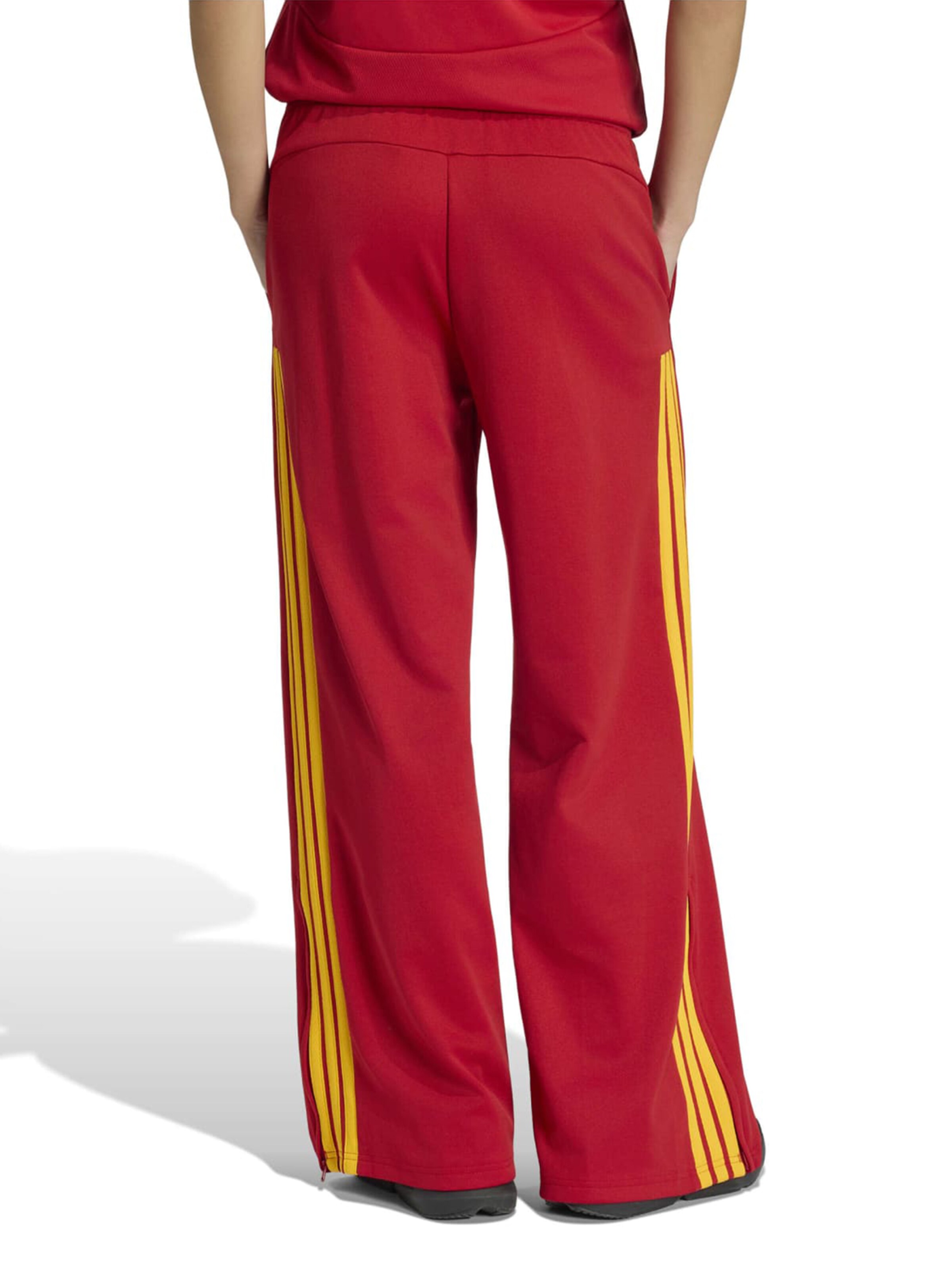 ADIDAS SPORTSWEAR Wide leg Sportbroek 'HER' in Rood