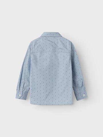NAME IT Regular fit Overhemd 'Riza' in Blauw