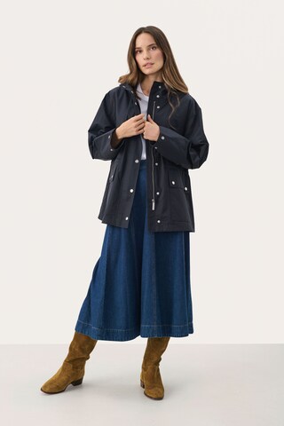 Part Two Between-seasons parka 'Nellike' in Blue