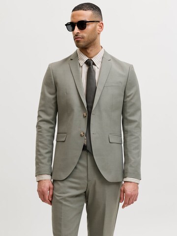 JACK & JONES - regular Chaqueta saco 'JPRSolaris' en gris: frente