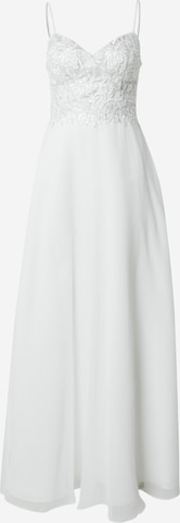 Laona Вечерна рокля в бяло: отпред