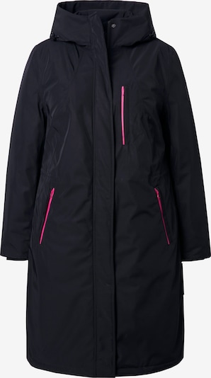 Ulla Popken Jacke in M-L in ultramarinblau / hellpink, Produktansicht