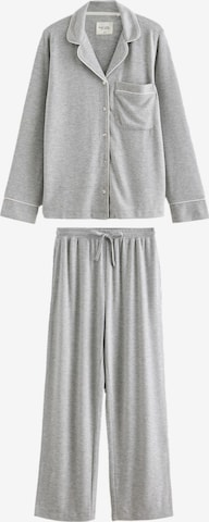 Next - Pijama en gris: frente