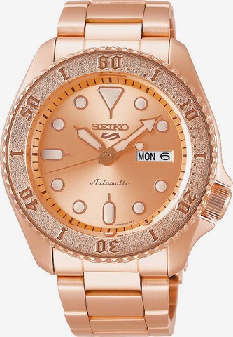 SEIKO Uhr 'Street  SRPE72K1' in Gold: predná strana