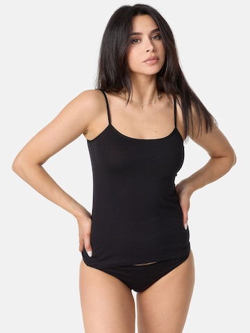 Tazzio - Pijama de pantalón corto 'F907' en negro
